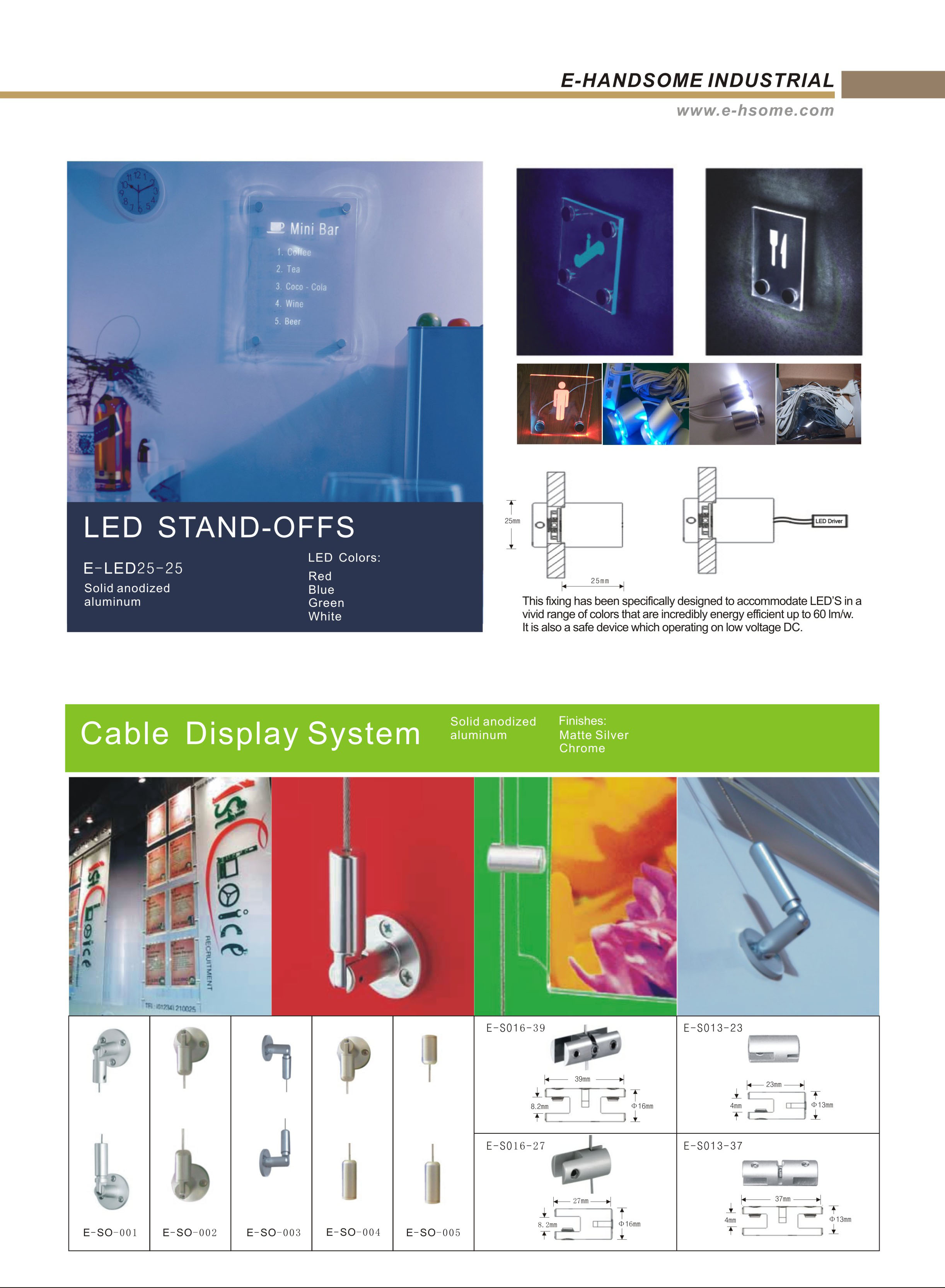 LED STAND OFFS