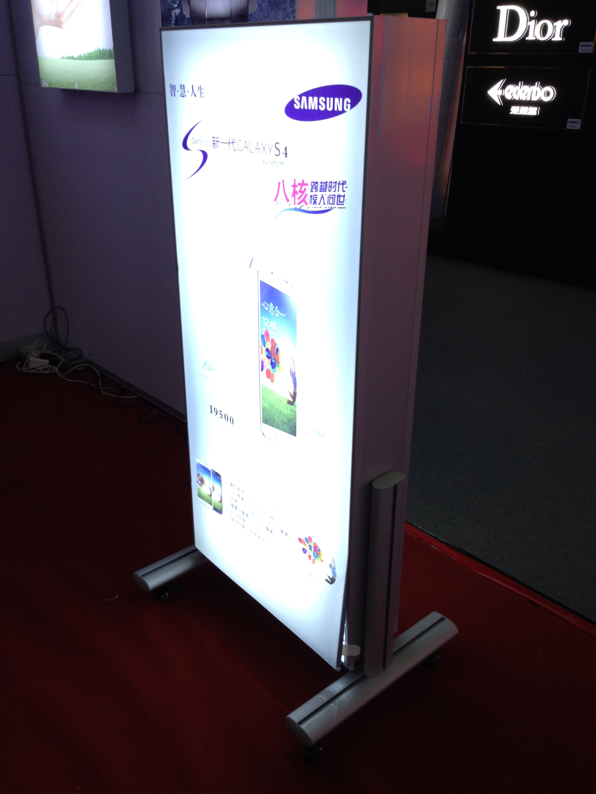 Double side Premium Frameless LED Light Box